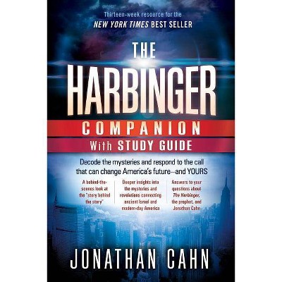 The Harbinger Companion With Study Guide - by  Jonathan Cahn (Paperback)