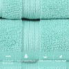 Home Weavers Elegance Essentials 550GSM 100% Cotton Zero Twist Super Absorbent Bath Towel Set - 3 of 4