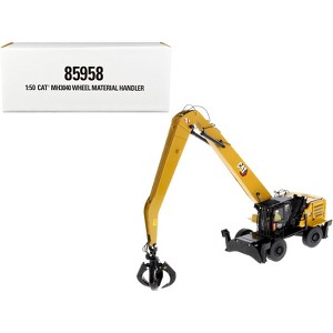 CAT Caterpillar MH3040 Wheel Material Handler with Operator "High Line Series" 1/50 Diecast Model by Diecast Masters - 1 of 4