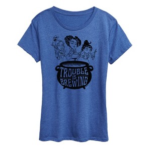 Women's - Disney - Trouble is Brewing Short Sleeve Graphic T-Shirt - 1 of 4