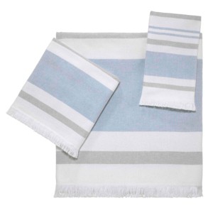 Izod Clubhouse Stripe 3-Piece Towel Set - 1 of 4