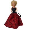 Doll Clothes Superstore Handmade Black and Red Gown for Barbie & 11.5-Inch Fashion Dolls - 3 of 4