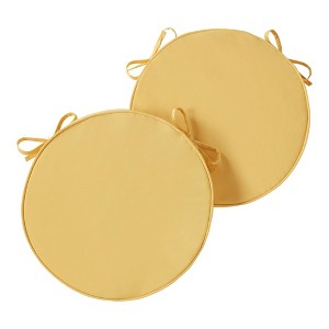Kensington Garden 2pc 18" Round Outdoor Chair Pad - 1 of 4