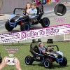 24V 2-Seater Ride On UTV Electric Car with Remote Control, Bluetooth, LED Lights, Suspension & Wide Seats - 2 of 4