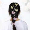 Unique Bargains Long Tassel Faux Pearl Hair Chain 2Pcs - 4 of 4