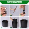19.5 Inch Tall Round Planters Set of 2 Indoor Outdoor Self Watering Pots with Drainage Holes Water Level Monitor for Patio Garden or Balcony - 4 of 4