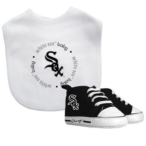 Baby Fanatic 2 Piece Bid And Shoes - Mlb Chicago White Sox - White Unisex  Infant Apparel : Target