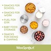 WeeSprout Stainless Steel Food Storage Containers, Leakproof Silicone Lids, BPA-Free - Set of 3 (4oz, 8 oz, 12 oz) - 3 of 4