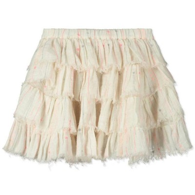 Girl's Woven Tiered Skirt - POPPET & FOX