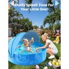 Probe Hues Foldable Kiddie Pool with Canopy Baby Pool Beach Tent Outdoor - 3 of 3