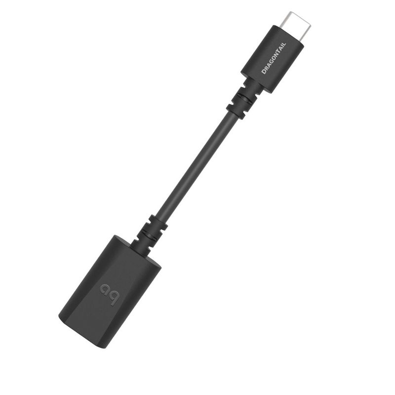 AudioQuest DragonTail Carbon USB A to C Adapter, 2 of 3