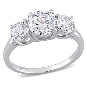 EVERLY JEWELRY | Sterling Silver 3 3/4 CT TGW White Cubic Zirconia Fashion Ring - 1 of 4