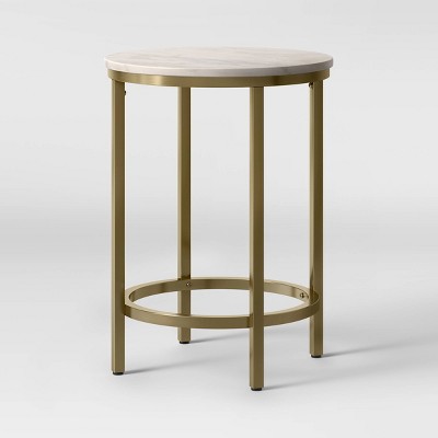 target marble accent table