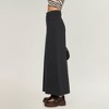 Anna-Kaci Women's High Waist Maxi Skirt with Belt Loops, Clean Front Seams, Structured Waistband - 3 of 4