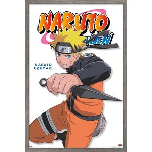 Trends International Naruto Shippuden - Naruto Feature Series Framed Wall Poster Prints - 1 of 4