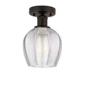 Norfolk - 1 Light Semi-Flush Mount In Industrial Style-9.62 Inches Tall and 5.75 Inches Wide - 1 of 1