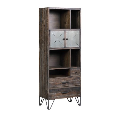 target bookshelf with doors