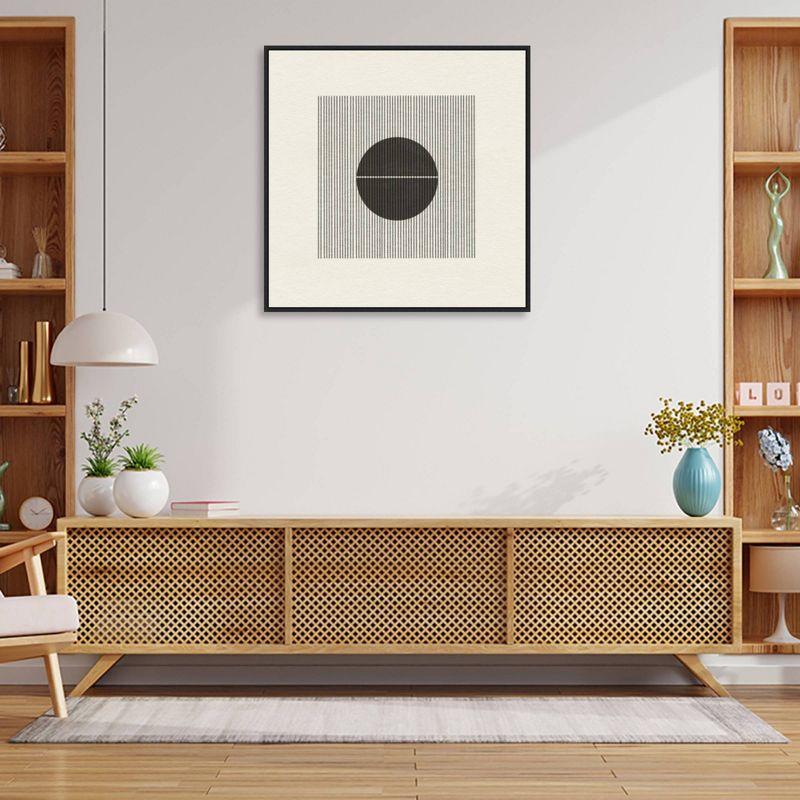 30&#34; x 30&#34; Paper Object No 5 by The Miuus Studio Framed Canvas Wall Art Print - Amanti Art, 6 of 10