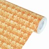 Slickblue Vintage Woven Pattern Self-Adhesive Wallpaper Roll – Waterproof, Removable, Easy Peel & Stick for Walls - 2 of 3