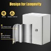 Outdoor Electrical Box, Steel Enclosure, IP66 Waterproof & Dustproof, Electrical Junction Box with Mounting Plate for Indoor Outdoor Use - 4 of 4