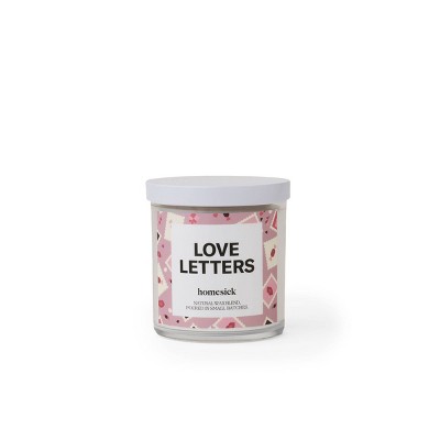 7.5oz Love Letters Candle - Homesick
