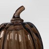 Glass Pumpkin Amber - Threshold™ - 3 of 3