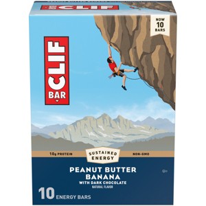 CLIF Bar Peanut Butter Banana with Dark Chocolate 
 - 1 of 4