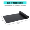 6Ft x 300Ft Heavy Duty Weed Barrier Fabric, 2.4 Oz Professional Grade Landscape Fabric, Weed Block Gardening Mat for Plant Bed, Erosion Control - 2 of 4