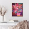 Amanti Art Pink Flowers by Gabriela Avila Canvas Wall Art Print Framed 16 x 20-in. - 4 of 4
