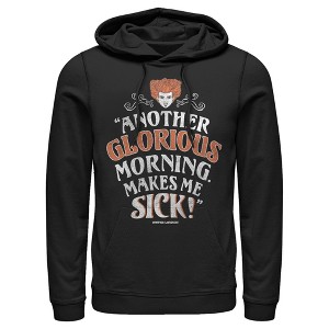 Men's Disney Hocus Pocus Winifred Glorious Morning Pull Over Hoodie - 1 of 3
