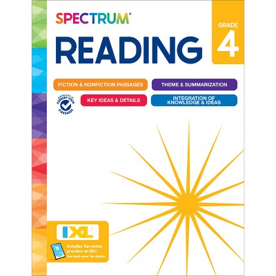 Spectrum Reading Workbook, Grade 4 - (Paperback)