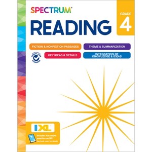 Spectrum Reading Workbook, Grade 4 - (Paperback) - 1 of 1