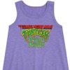 Girls' - Teenage Mutant Ninja Turtles - Movie Logo Graphic Sleeveless Aline Dress - 2 of 3
