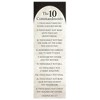 Dicksons The 10 Commandments Black and White 6 Inch Bookmark Cards Pack of 12 - 2 of 4