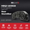 MB Quart MBQJ-48HRGB Jeep JL/JT Rear Soundbar w/ 8" Horn Speakers & LED Light - 2 of 4