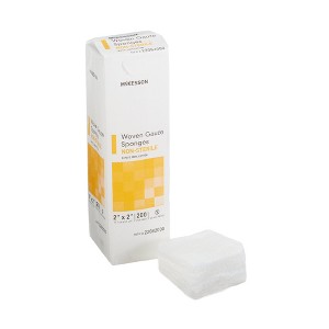 McKesson 8-Ply Gauze Sponge NonSterile 2 x 2" - 1 of 4