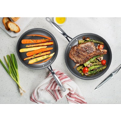 Granitestone 20-Piece Black Nonstick Aluminum Cookware and Bakeware Set
