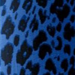 dark sapphire cheetah print