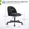 Karl Home | Task Chair Office Desk Chair Make Up Chair With Wheels - 3 of 4