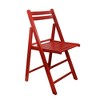 2pc Classic Solid Wood Folding Chair Set - Flora Home - 4 of 4