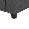 NicBex Couches for Living Room 86" Modular Sectional 6 Seat Sofa Chenille Free Combination Convertible Sofa Couch with Wide Seat and Pillows, Gray - 3 of 4