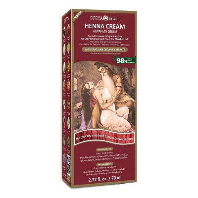 Henna Reddish Dark Blonde Cream by Surya Nature, Inc  -  2.37 oz Cream