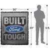 Ford Trucks Built Ford Tough Metal Blanket 50"x60" Woven Tapestry - 2 of 4