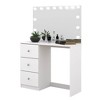 Elvira Lighted Makeup Vanity - Boahaus - 4 of 4