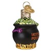 Old World Christmas Blown Glass Ornament for Tree, Mini Cauldron - 2 of 4