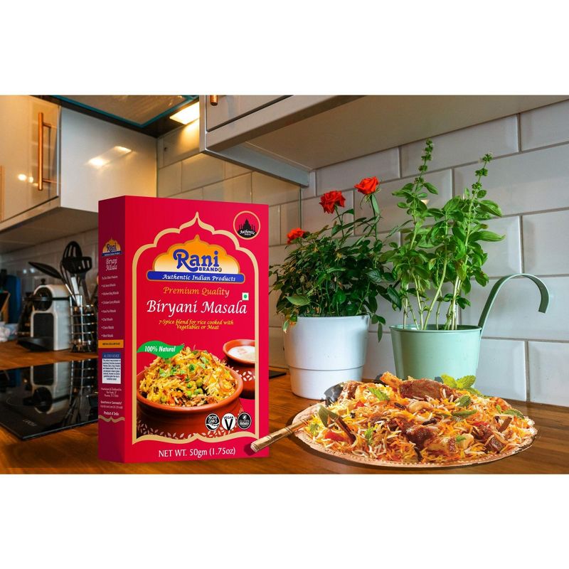 Biryani Masala Curry  (Pullao / Pilau) - 1.75oz (50g) - Rani Brand Authentic Indian Products, 2 of 7