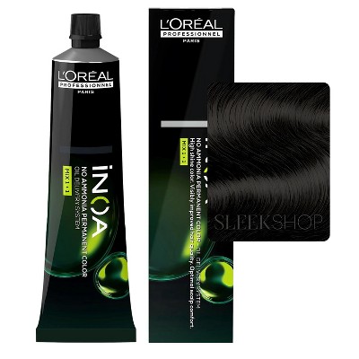 L'Oreal Pro iNOA Coloration Ammonia-Free Permanent Hair Color Dye  - Multicolored Loreal Haircolor Cream