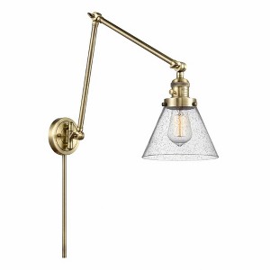 Cone - 1 Light Swing Arm Wall Sconce In Industrial Style-30 Inches Tall and 8 Inches Wide - 1 of 1