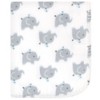 Hudson Baby Infant Fleece Blankets, Elephants, One Size - 3 of 3
