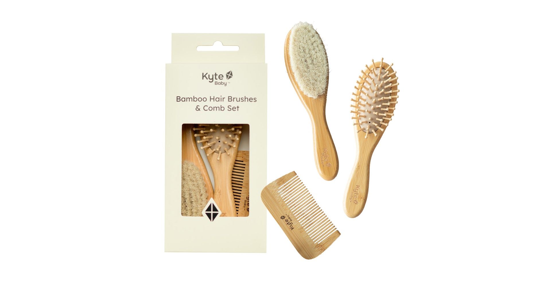 Kyte Baby 3-Piece Brush Set